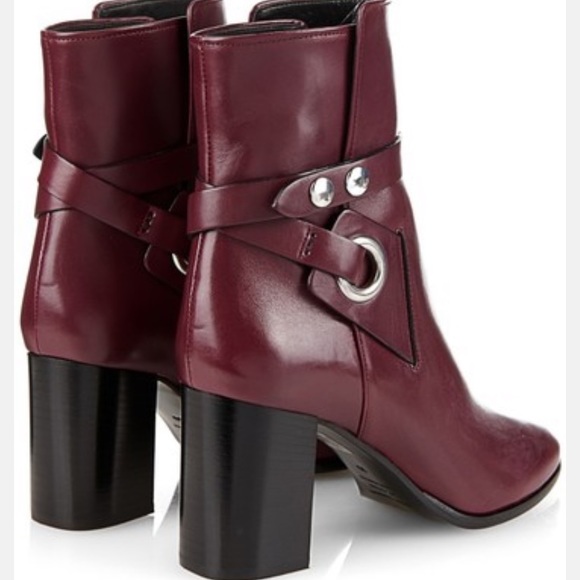 ✨HP✨ Isabel Marant beautiful burgundy leather boots - Picture 3 of 7